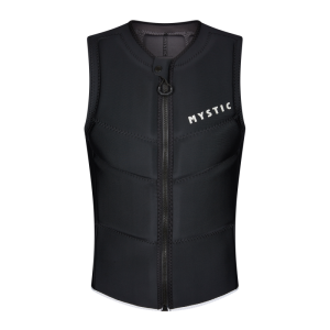Mystic Impact vest Star Front zip Noir
