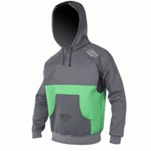 Neil Pryde neoprene hoody Fireline 2mm Charcoal / Green