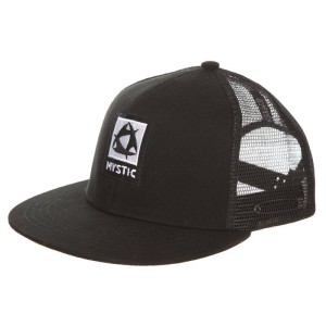 Mystic hat traditional logo Black