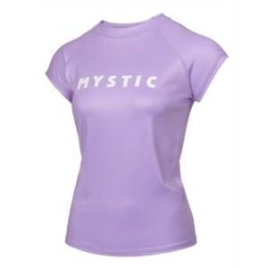Mystic rashguard women Star S/S Quickdry Pastel lilac