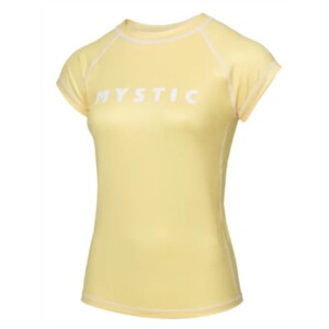 Mystic rashguard women Star S/S Quickdry Pastel Yellow